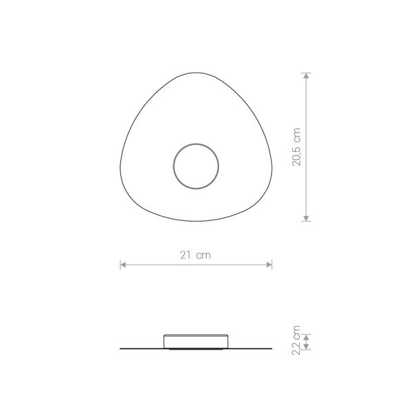 Nowodvorski plafon Organic I GX53 biały 8305