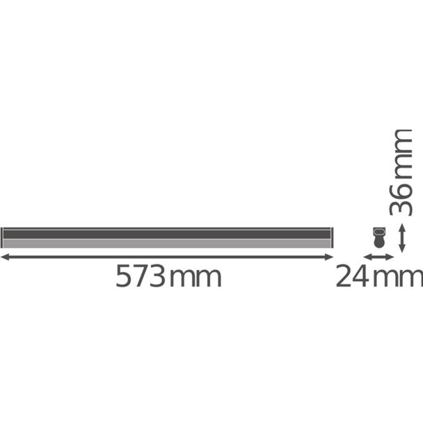 Oprawa liniowa LINEAR COMPACT HIGH OUTPUT 600 10W 3000K