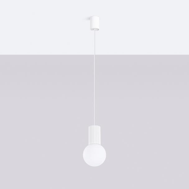 Lampa wisząca HALO 1 biała