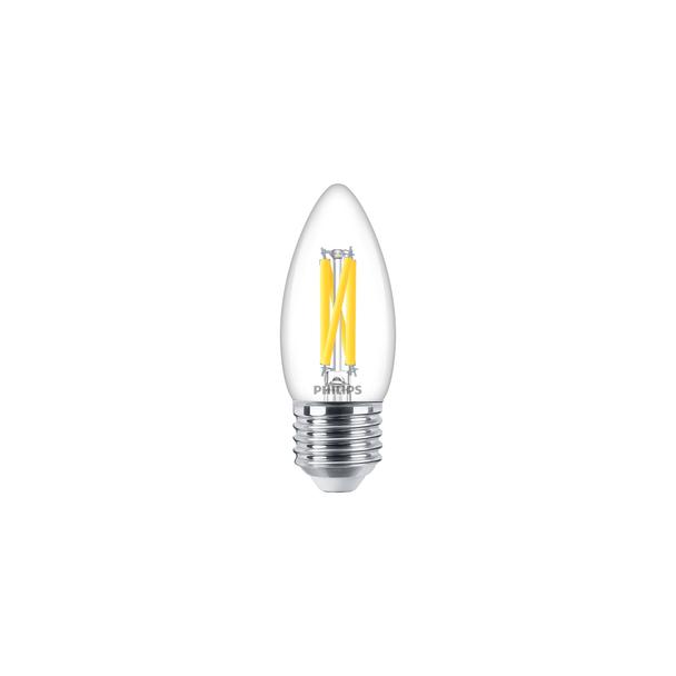 Żarówka LED świeczka 3,4W=40W 470lm 2700K 3,4-40W E27 927 B35 5 lat gw. 9,29003E+11 PHILIPS