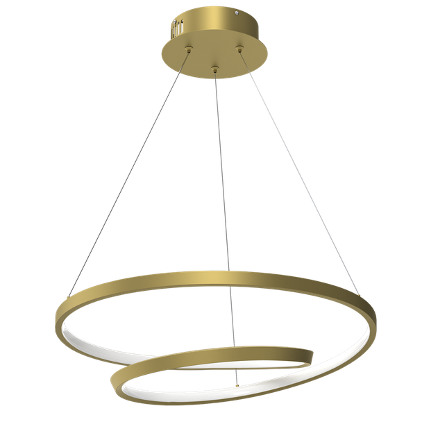 Lampa wisząca LUCERO GOLD 48W LED MILAGRO ML7950 Milagro