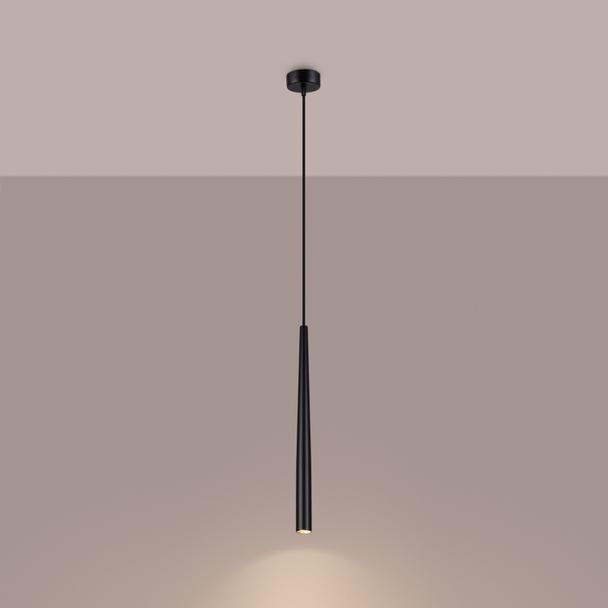 Sollux Lampa wisząca BLISS 1 czarna SL.1462