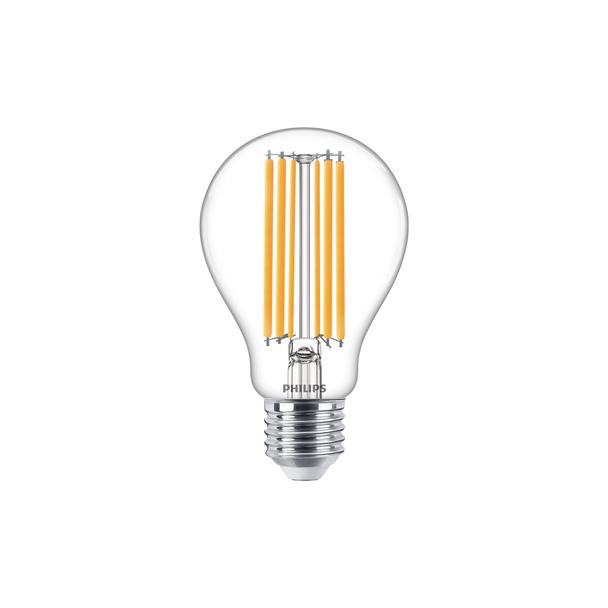 Żarówka LED 13W=120W 2000lm 2700K barwa ciepła kulka 120W E27 A67 827 Szkło przezroczyste 9,29002E+11 PHILIPS