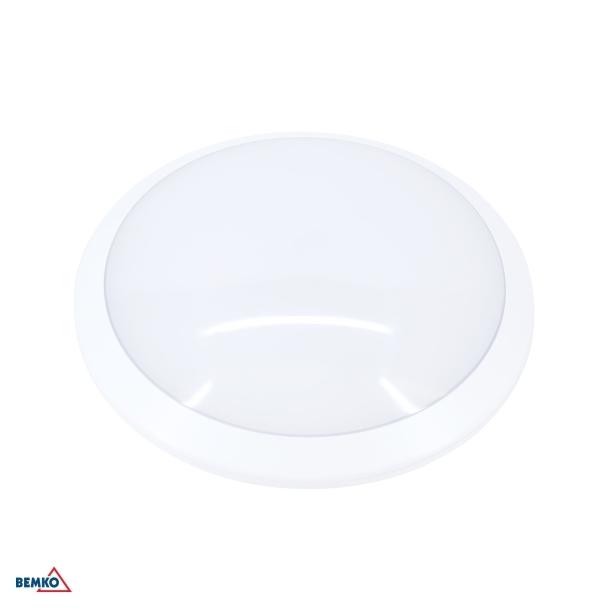 PLAFONIERA LED GABI 12W 4000K 1200LM IP66 Z CZ. MIKR. Z FUNKCJĄ PÓŁCIENIA C36-PSF711-124-MD BEMKO