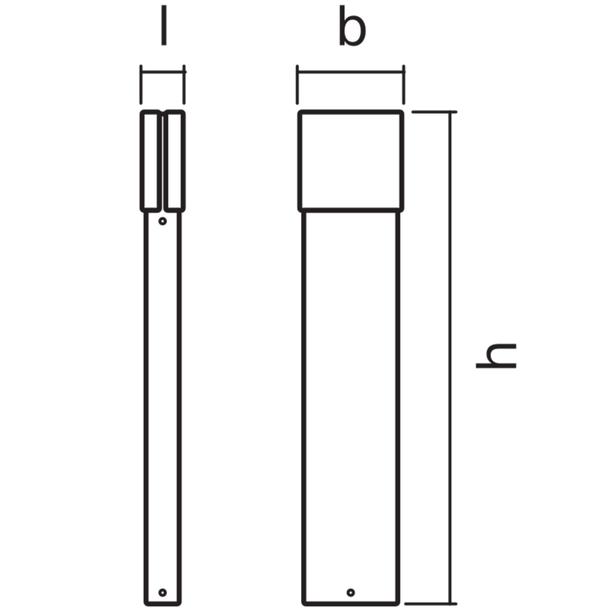 ENDURA STYLE ELLIPSE 90CM 13W DG LEDV Oprawa zewnętrzna