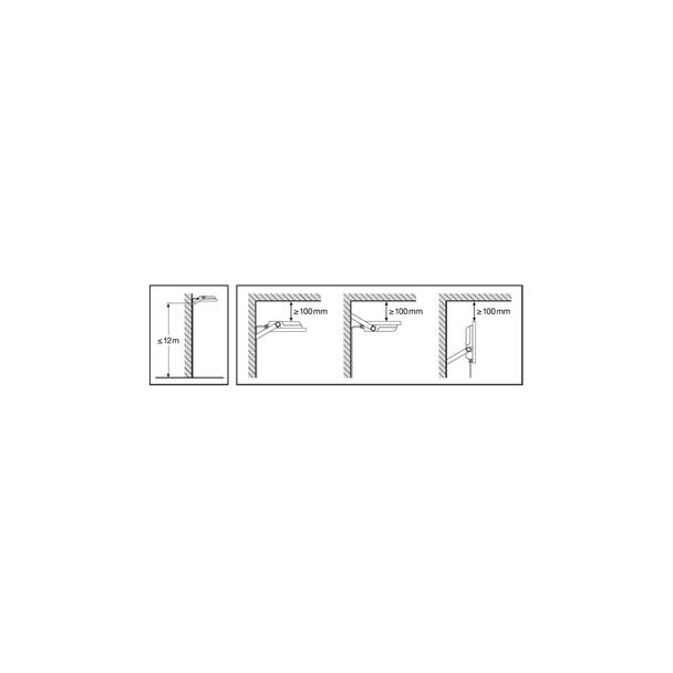 Projektor LED FLOOD PFM 100 P 69W/53W 10000lm/8000lm 4000K 840 PS SY100 czarny LEDVANCE