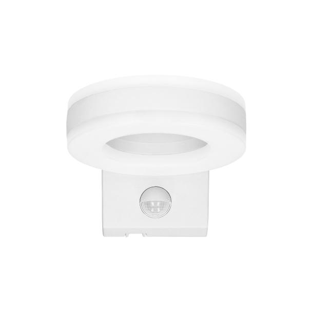 HOWLIT LED 20W, oprawa ogrodowa z czujnikiem ruchu, 1800lm, IP65, 4000K, biała AD-OP-6205WLPMR4 ORNO