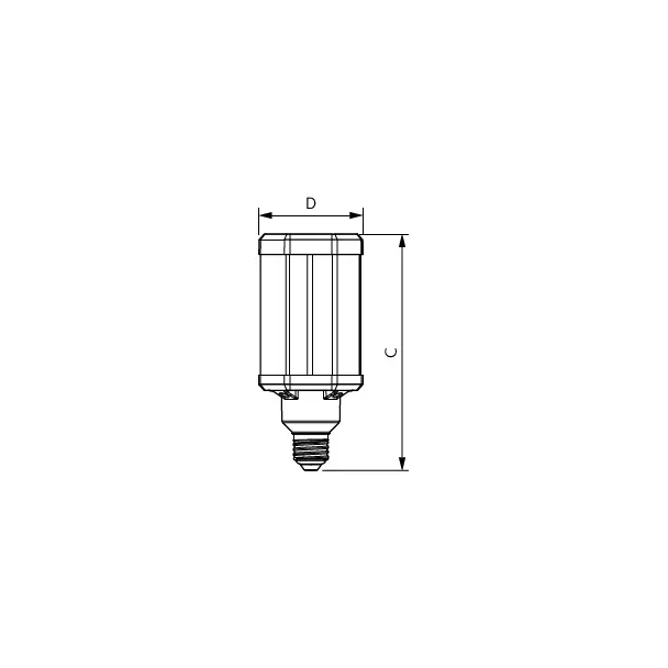Żarówka LED 42W=125 (HPL 125W, SON 70W)W 6000lm 4000K barwa neutralna TForce LED HPL 60-42W E27 840 9,29002E+11 PHILIPS