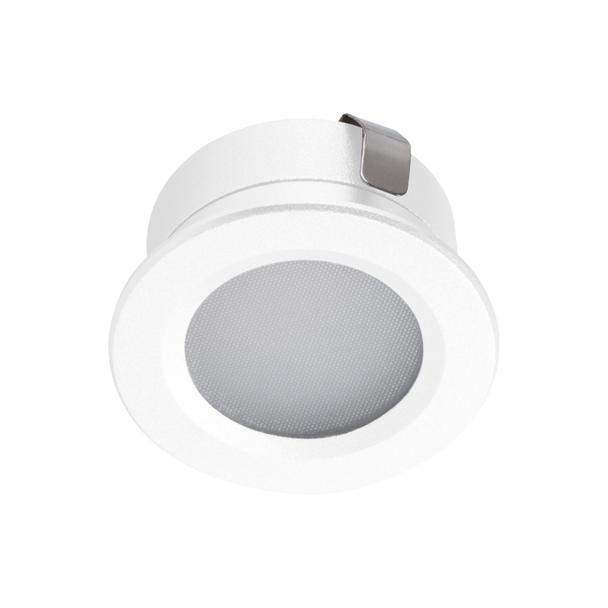 IMBER LED NW W Oczko akcentowe IMBER LED NW W 12 DC barwa 4000K 40Lm IP65 okrągły kolor biały 23527 KANLUX