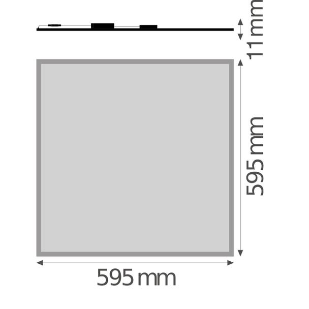 Oprawa BIOLUX HCL PANEL 600 S 40W TW ZB
