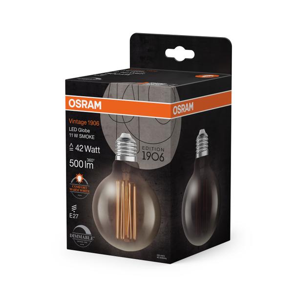 Lampa LED Vintage 1906 SMOKE 95 dim 11W/818 E27