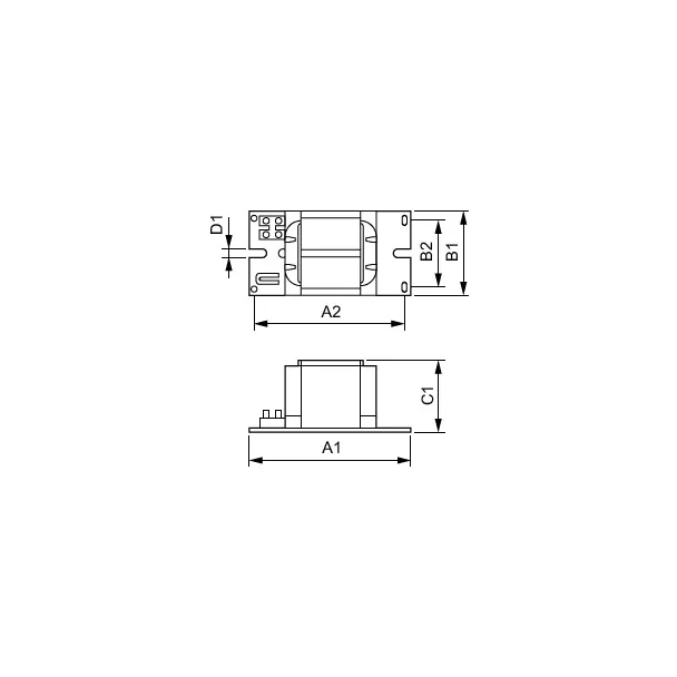 Statecznik transformator BSN 400 K407-ITS 230/240V 50Hz BC3-166 9,137E+11 PHILIPS