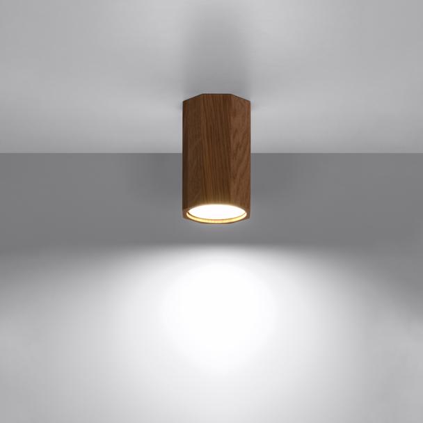 Sollux Plafon ZEKE 10 dąb SL.1033