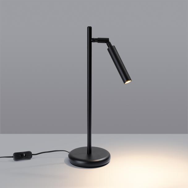 Sollux Lampa biurkowa PASTELO czarna SL.1469