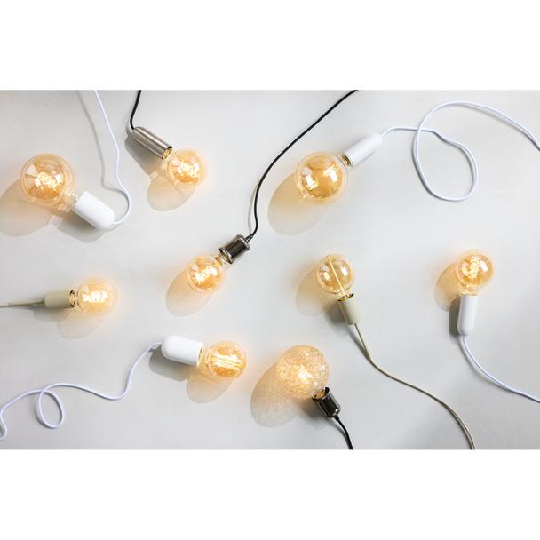 Lampa LED Vintage 1906 GOLD 125 dim 4,8W/822 szkło przezroczyste E27