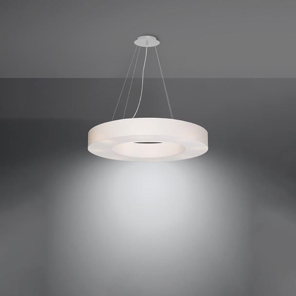 Sollux Żyrandol SATURNO SLIM 70 biały SL.0753
