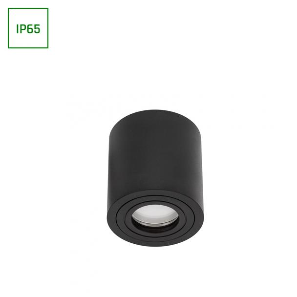 Oprawa punktowa hermetyczna CHLOE GU10 IP65 na zewnątrz okrągła czarna nieruchoma Spectrum LED