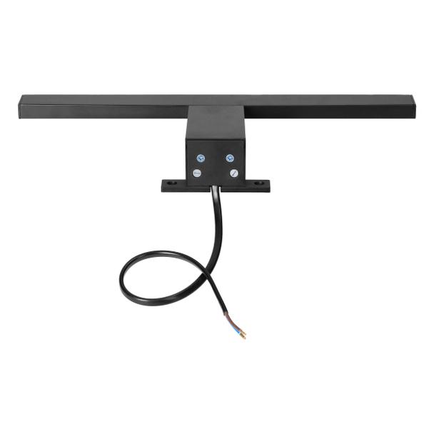 NORTES LED 5W, lampa nad lustro, 320lm, 4000K, dł. 30 cm, plastik, czarna AD-OM-6120L4/B ORNO