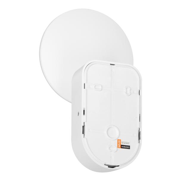 Oprawa ogrodowa z czujnikiem ruchu 15W 1100lm IP65 4000K biała RIOLIT LED AD-OP-6206WLPMR4 ORNO