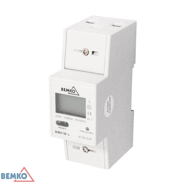 WSKAŻNIK ENERGII 1 FAZOWY 5 (80)A A30-BM01B-L BEMKO