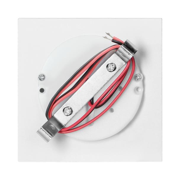 DRACO LED NEW 1,5W, oprawa schodowa podtynkowa, 12VDC, 30lm, 6000K, biała, innowacyjny sposób montaż AD-OS-6164L6/W ORNO