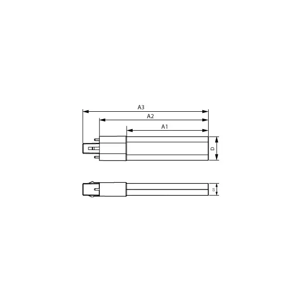 Świetlówka LED 5W=9/11W 550lm 4000K barwa neutralna LED PLS 5W 840 2P G23 3 lata gw. 9,29004E+11 PHILIPS