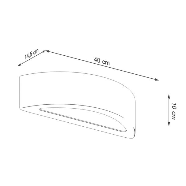 Sollux Kinkiet ATENA beton SL.0994