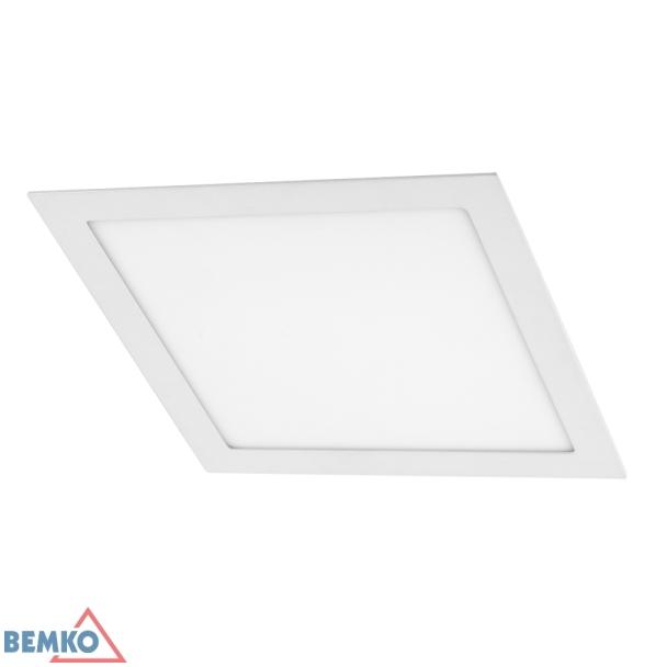 OPRAWA DOWNLIGHT LED BOLED 12W 3000K 690LM IP20 KWADRAT BIAŁY S-C70-DLB-S-120-3K BEMKO