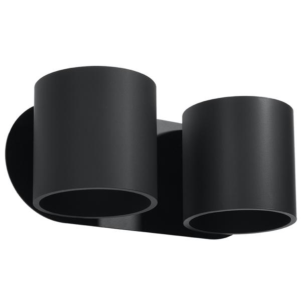 Sollux Kinkiet ORBIS 2 czarny SL.0660