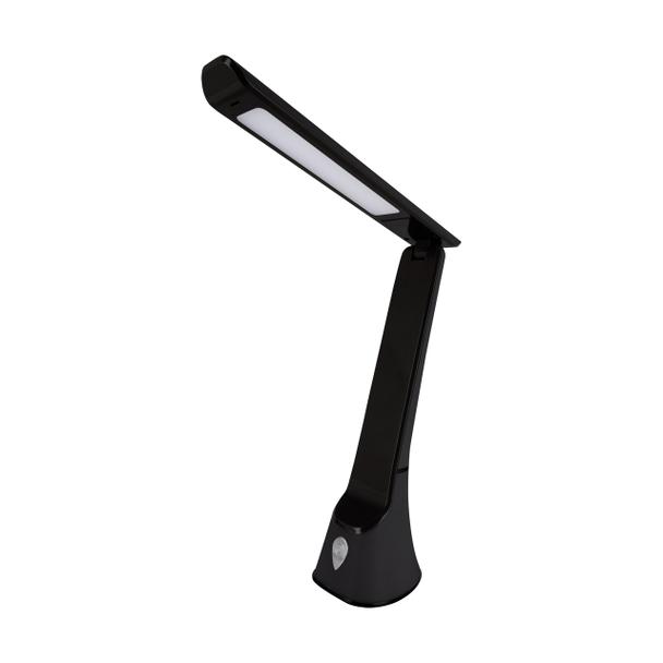 Lampka biurkowa LED składana czarna GIBON 04003 IDEUS