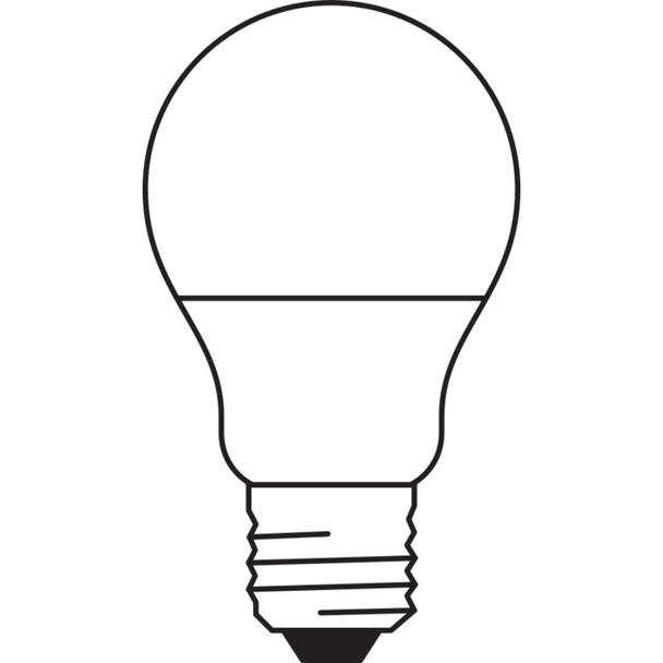 Żarówka LED A55 E27 4.9W = 40W 470lm 4000K Neutralna 200° VALUE CLASSIC Osram
