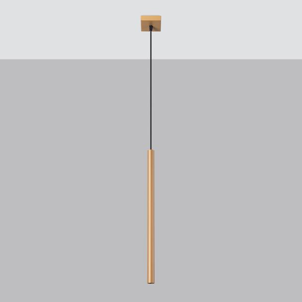 Sollux Lampa wisząca PASTELO 1 złota SL.1170