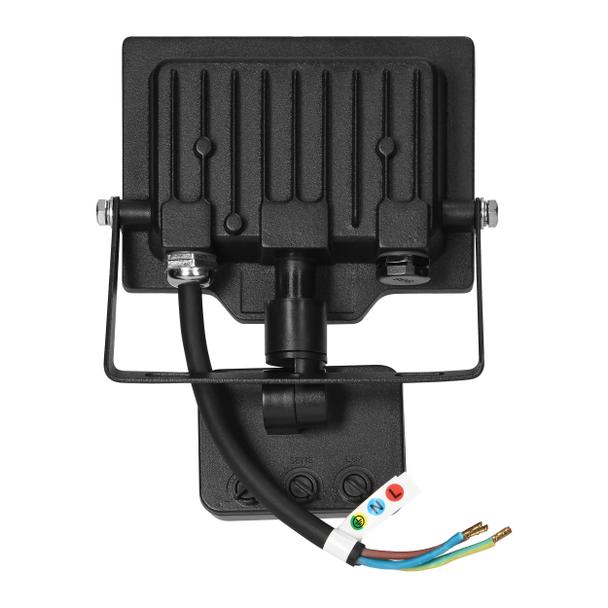 PORTO S LED 20W naświetlacz z PIR, 1600lm, IP44, 4000K, aluminium + poliwęglan AD-NL-6463BLR4 ORNO