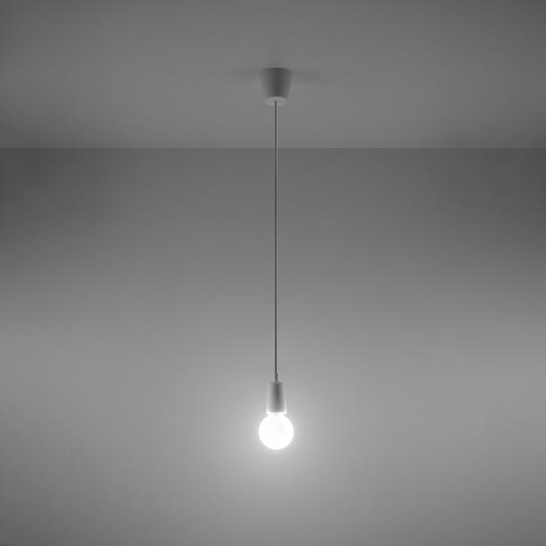 Sollux Lampa wisząca DIEGO 1 biała SL.0569