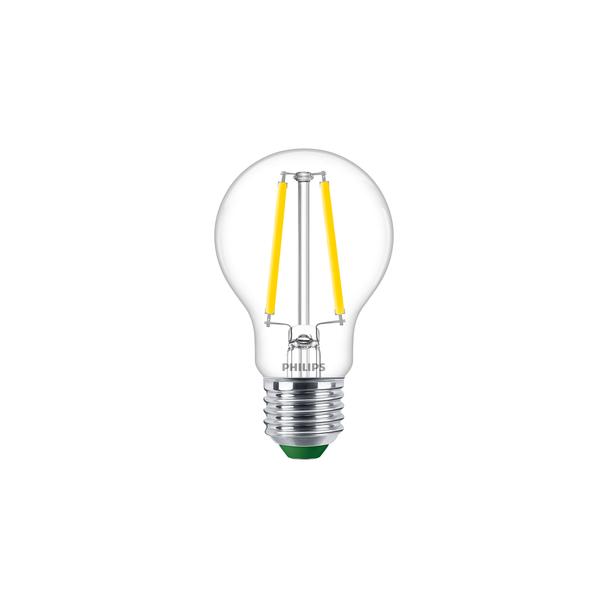 Żarówka LED klasa A 2,3W=40W 485lm 4000K barwa neutralna kulka 2,3-40W E27 840 A60 UE Szkło przezroc 9,29004E+11 PHILIPS