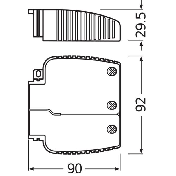 Zasilacz OT CABLE CLAMP B-STYLE TL