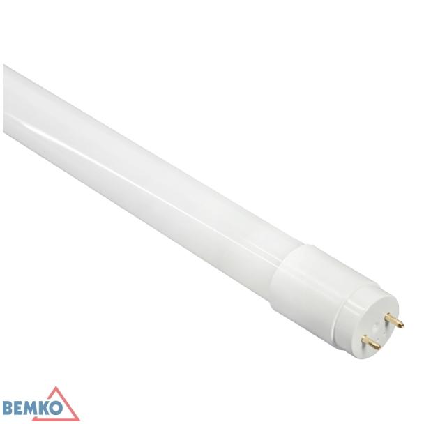 TUBA LED T8 HIGH LUMEN 1500MM 22W 6000K 3150LM ZASILANIE JEDNOSTRONNE KLOSZ MLECZNY D89-HL-T8-LED150-ZJM-6K BEMKO