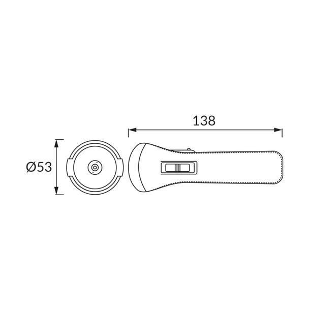 Akumulatorowa latarka LED TEDI LED 3W+3W 03935 IDEUS
