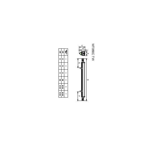 Oprawa hermetyczna Ledinaire WT060C przelotowa 28W 3400lm IP66 4000K barwa neutralna LED34S/ 840 PSU 9,11402E+11 PHILIPS
