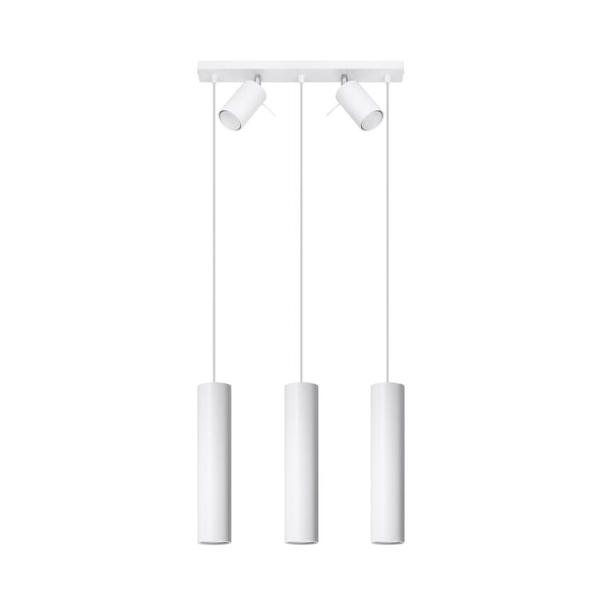 Sollux Lampa wisząca RING 3 biały SL.1098