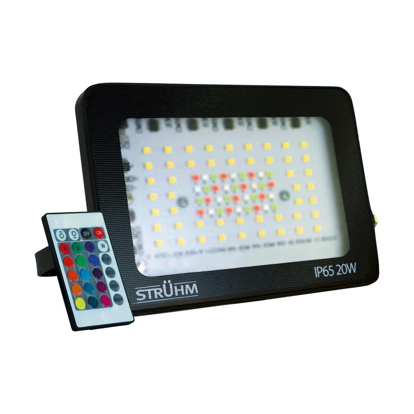 Naświetlacz SMD LED TABLET LED 20W BLACK RGBW 03988 IDEUS