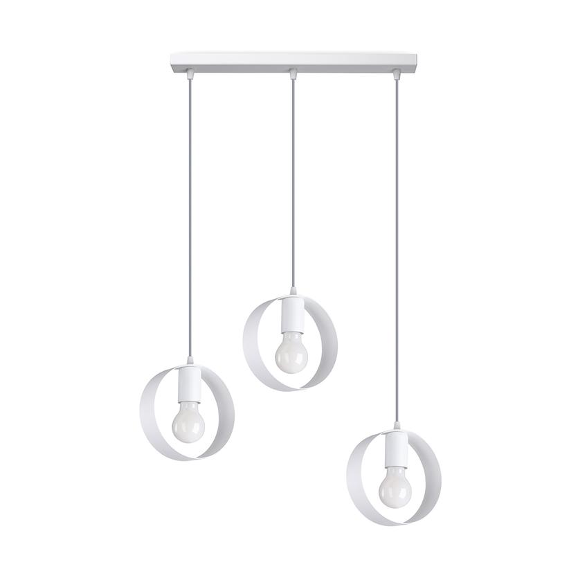 Sollux Lampa wisząca TITRAN 3 biała SL.1138