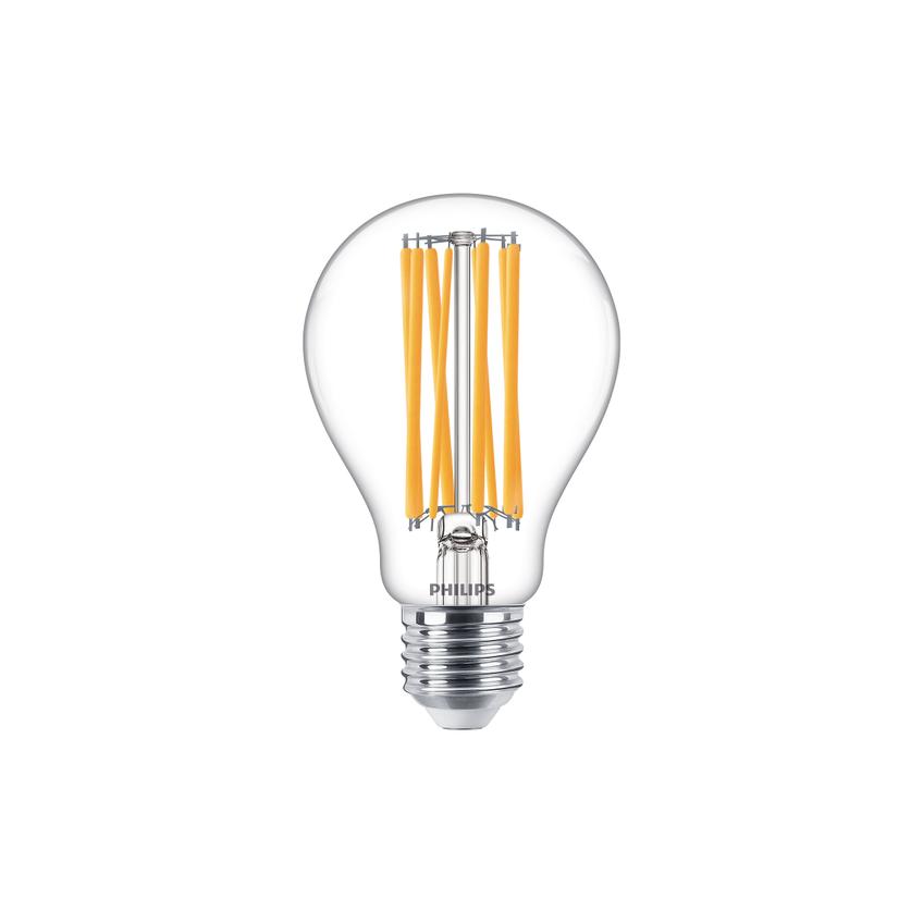 Żarówka LED klasa A 17W=150W 2452lm 2700K barwa ciepła kulka 17-150W E27 A67 827 Szkło przezroczyste 9,29002E+11 PHILIPS