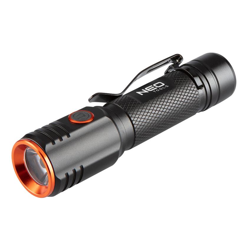 Latarka akumulatorowa USB C 2000 lm CHN LED NEO GTX 99-067 GTX Poland