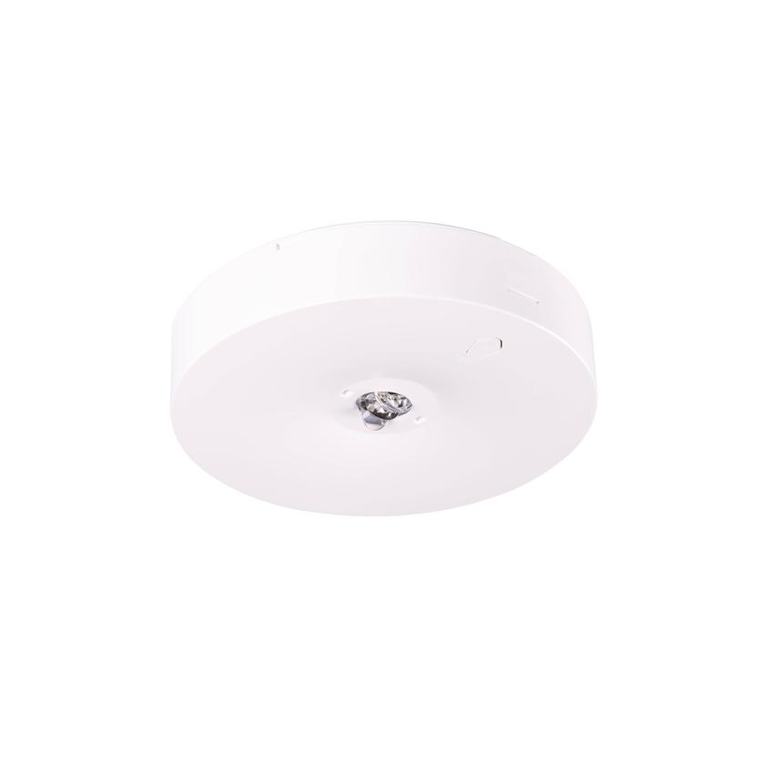 Oprawa sieciowo-awaryjna natynkowa Starlet Round LED SCH 250 SA 2H AT IP20 / soczewka korytarzowa do 91472 INTELIGHT