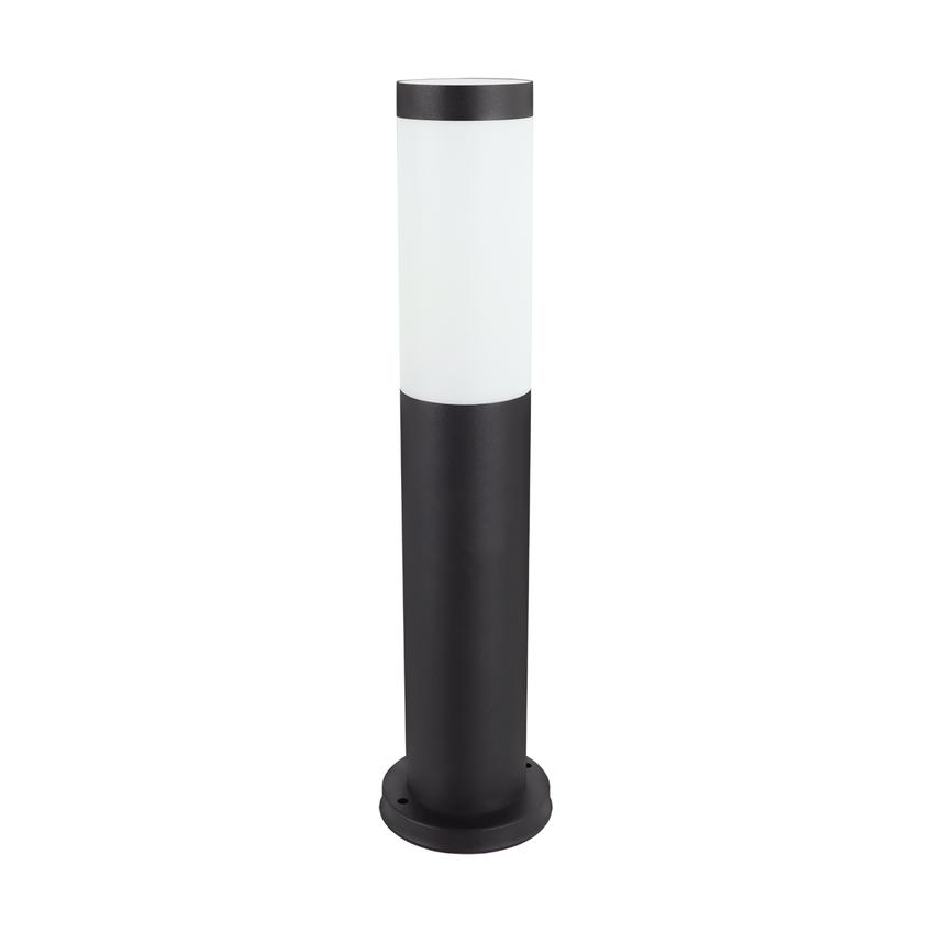 Lampa ogrodowa stojąca słupek czarny okrągły zewnętrzny E27 TUBER 04849 IDEUS