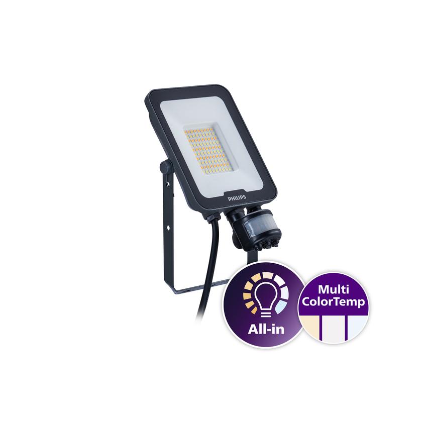 Naświetlacz LED Ledinaire BVP167 30W 3300/3600lm IP65 3000/4000/6500 K zmienna barwa światła 5 lat g 9,11402E+11 PHILIPS