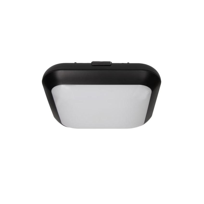 Plafon MONSUN LED 60 SMD2835, czarny, IP66, klosz poliwęglan mleczny OR-PL-342BLPM4 ORNO