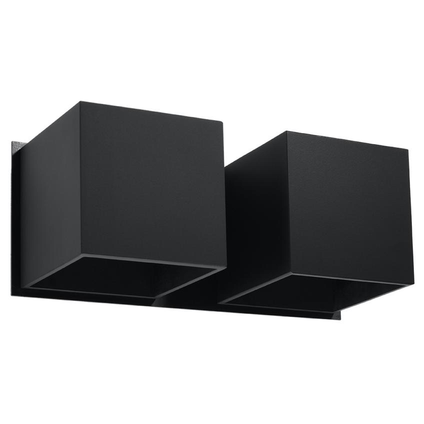 Sollux Kinkiet QUAD 2 czarny SL.0657