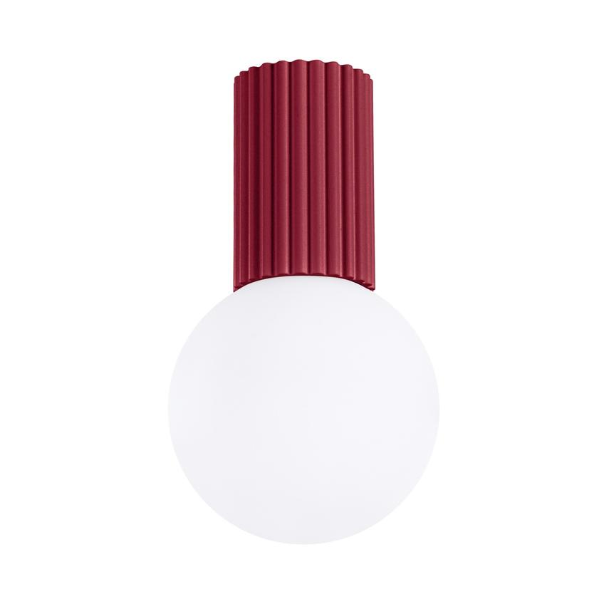 Plafon HALO burgund IP44